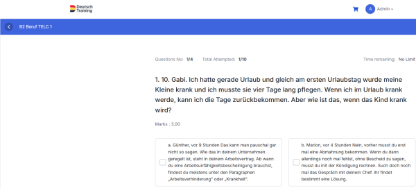 B2 Beruf TELC 1 - Image 3